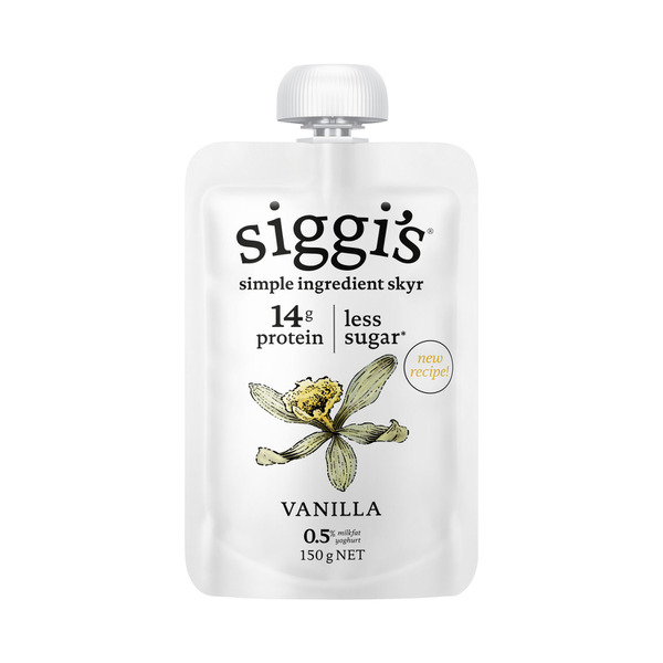 Siggi's Yoghurt Pouch Vanilla