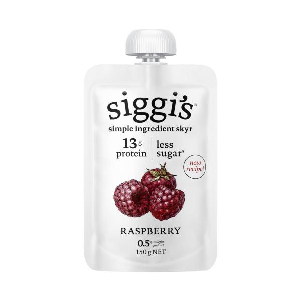 Siggi's Yoghurt Pouch Raspberry