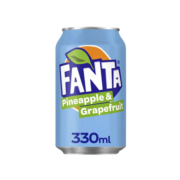 Buy Fanta Soft Drink Pineapple & Grapefruit 330mL | Coles