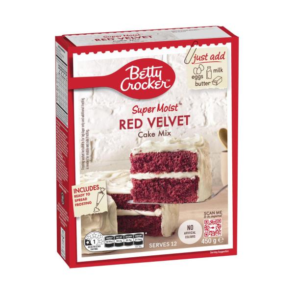 Betty Crocker Red Velvet Cake Mix 450g