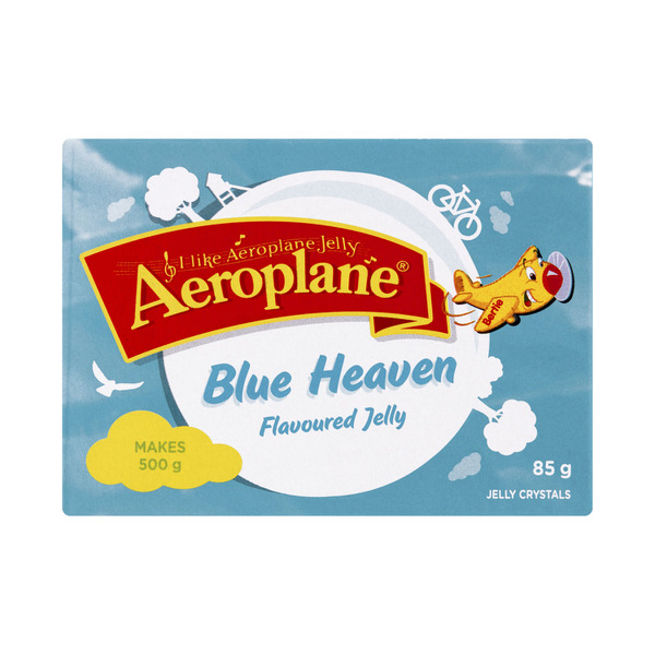Calories in Aeroplane Blue Heaven Jelly Crystals