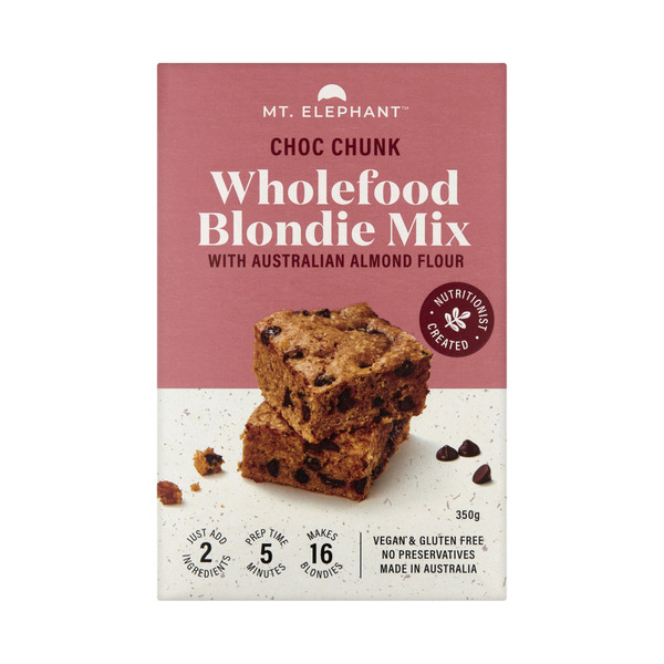 Mt Elephant Wholefood Choc Chunk Blondie Mix