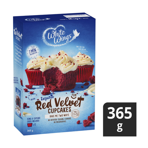 White Wings Red Velvet Cupcake Mix