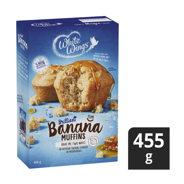 White Wings Banana Muffin Mix