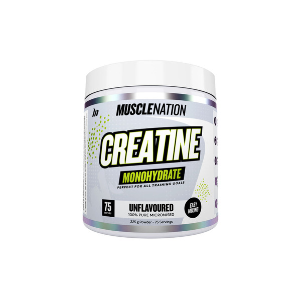 Muscle Nation Creatine Monohydrate Unflavoured 225g