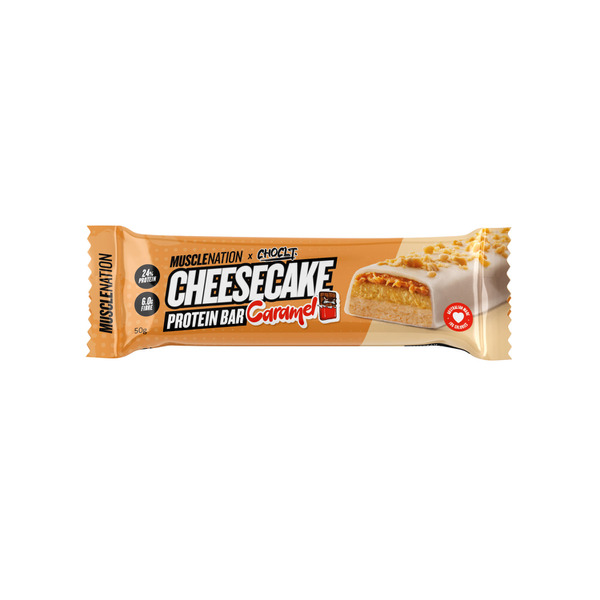 Muscle Nation Cheesecake Protein Bar Caramel