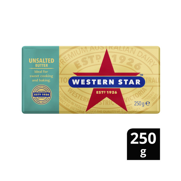 Calories in Western Star Unsalted Butter