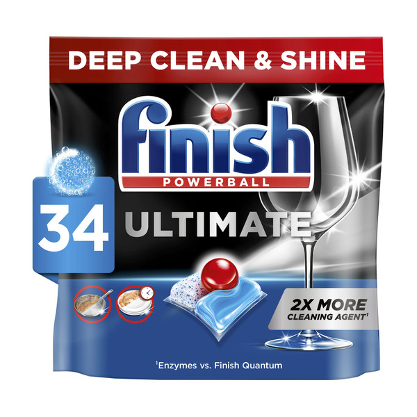 Finish Ultimate Dishwashing Tablets Baking Soda