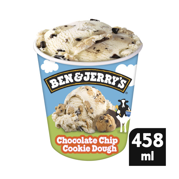 Ben & Jerry's Chocolate Chip Cookie Dough Ice Cream Tub | 458mL