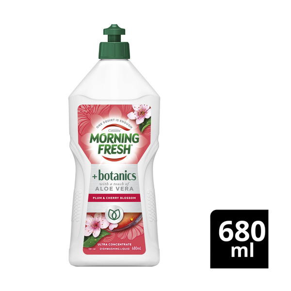 Morning Fresh Dishwashing Liquid Botanicals Plum & Cherry Blossom