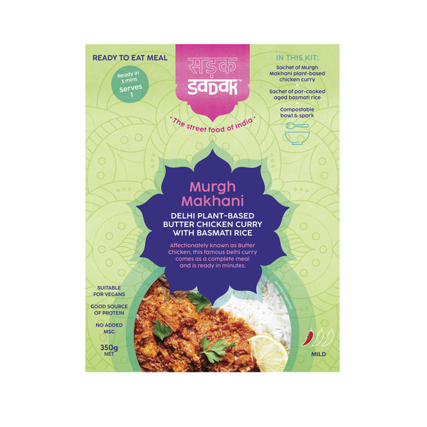 Sadak Murgh Makhani Curry Rte Lunch Meal Kit