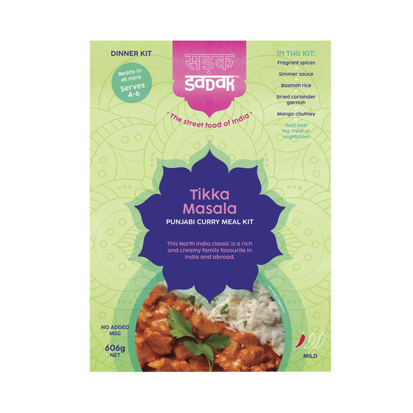 Sadak Tikka Masala Punjabi Curry Dinner Meal Kit