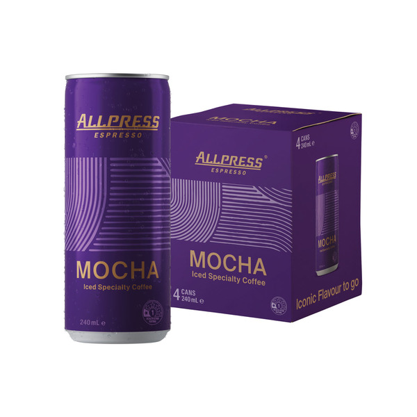 Allpress Coffee Iced Mocha 4x240mL