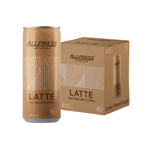 Allpress Coffee Iced Latte 4x240mL