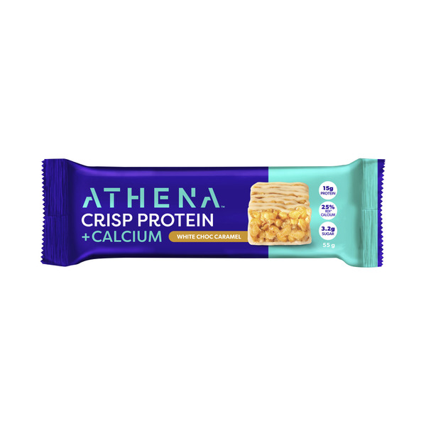 Athena Protein Crisp + Calcium Bar White Choc Caramel