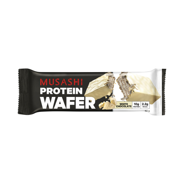 Musashi Protein Wafer Bar White Chocolate