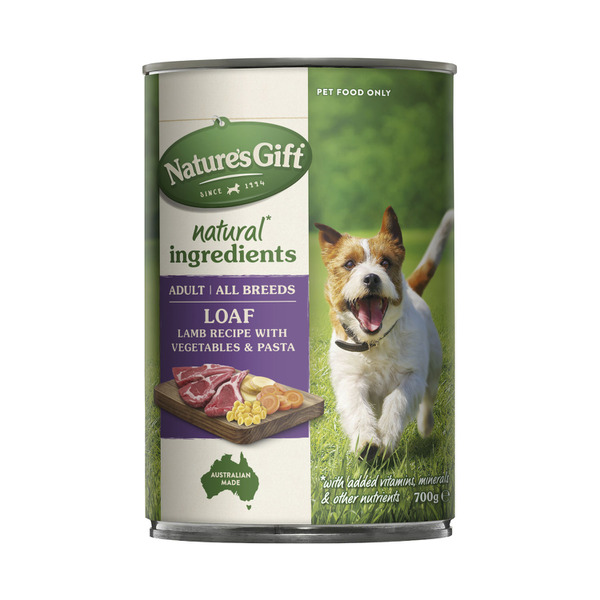 Nature's Gift Lamb Pasta And Vegetable Dog Food