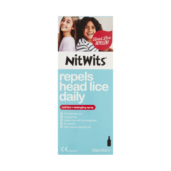 Buy Nitwits Anti Lice & Detangling Spray 125mL Coles