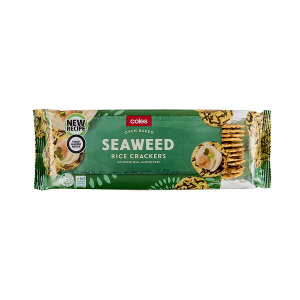 Seaweed Rice Crackers