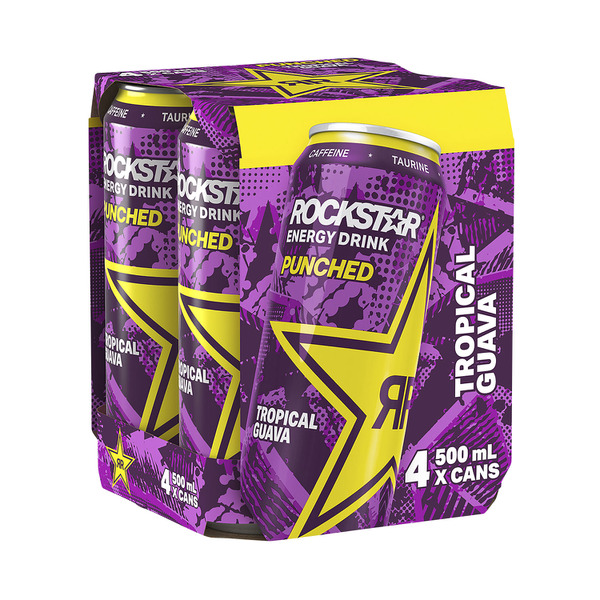 Rockstar Guava Punched Energy Drink 500mL