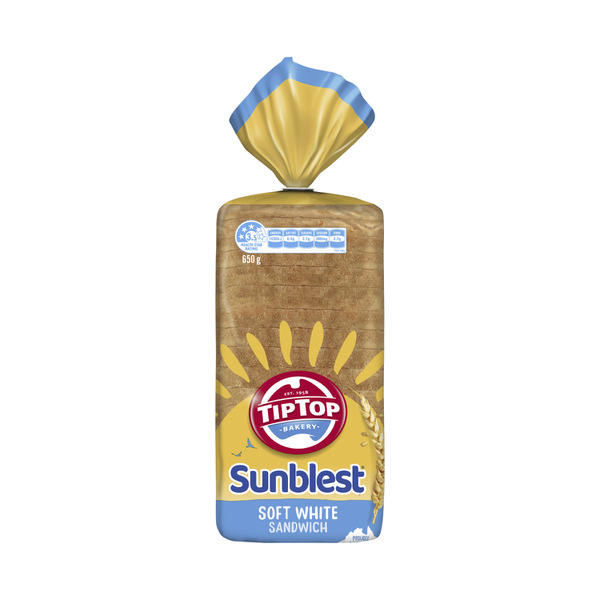 Tip Top Sunblest White Bread | 650g