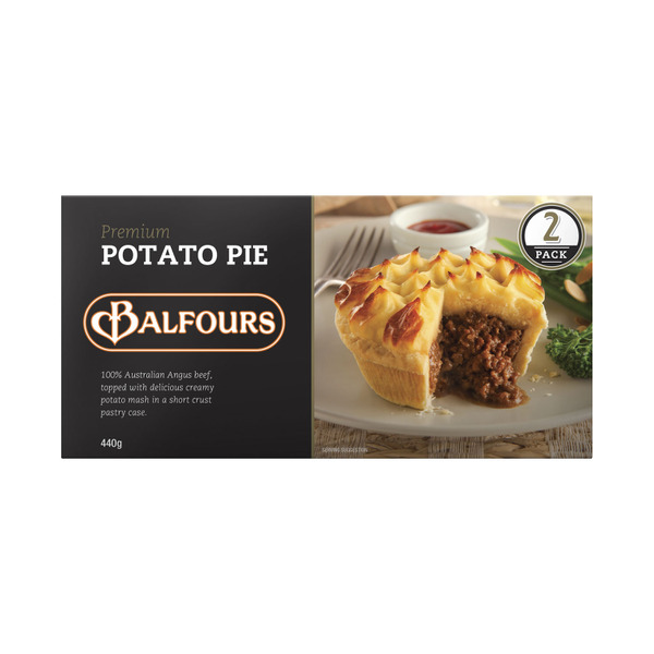 Balfours Frozen Premium Potato Pie 2 pack