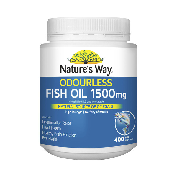 Nature's Way Fish Oil 1500mg Capsules