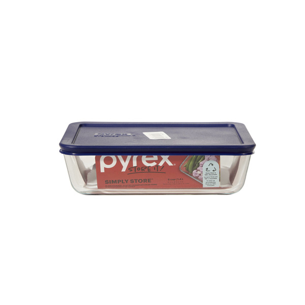 Pyrex Simply Store Glass Rectangle Container 1.4L 1 each