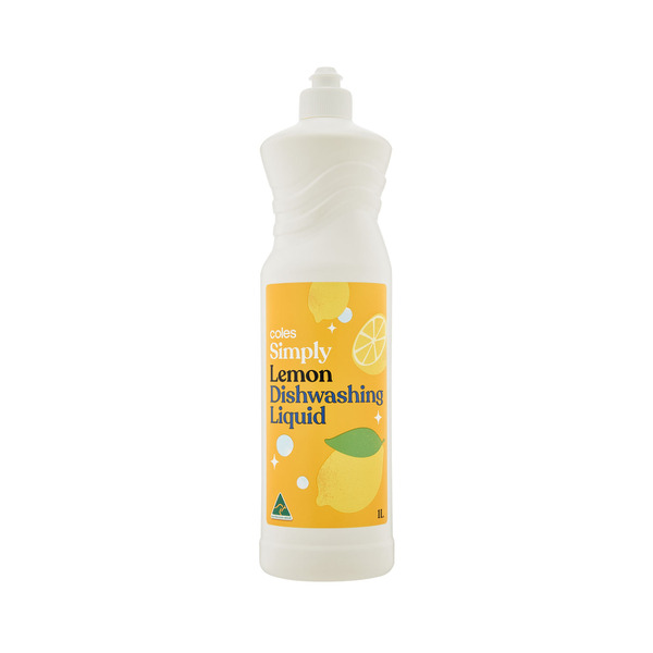 Coles Dishwashing Liquid Lemon | 1L