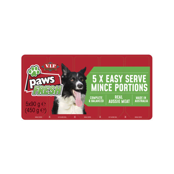 Paws fresh sale dog food