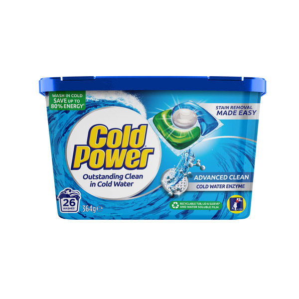 Cold Power Laundry Capsules Regular