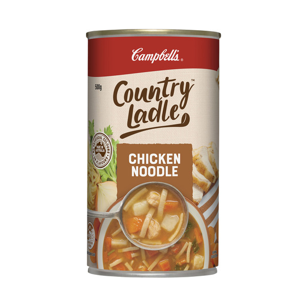 Campbell's Country Ladle Soup Can Chicken Noodle