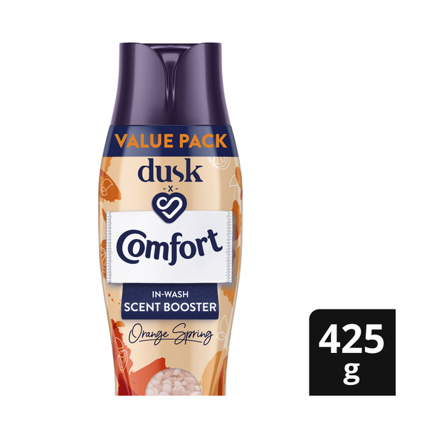 Comfort X Dusk In-Wash Scent Booster Beads Orange Spring 425g