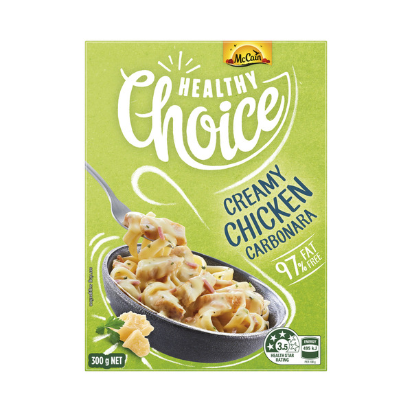 Frozen Healthy Choice Creamy Chicken Carbonara