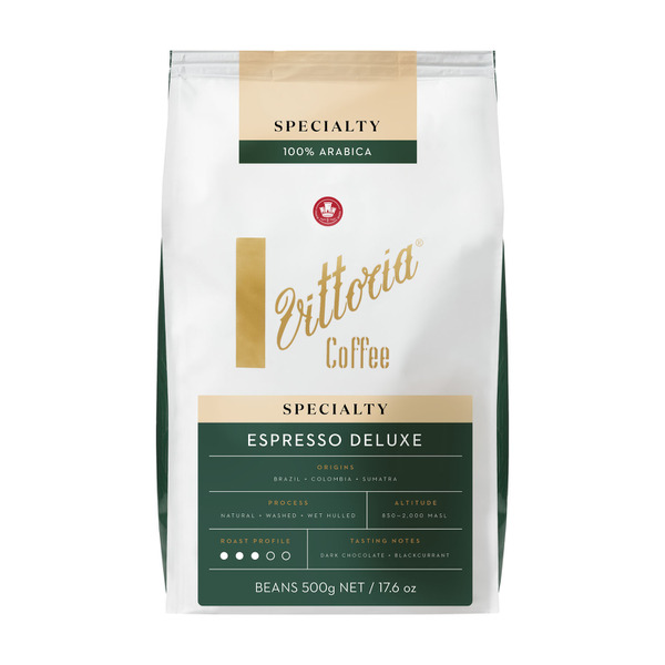 Vittoria Deluxe Coffee Beans 500g