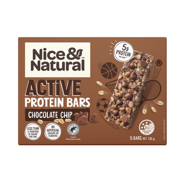 Nice & Natural Active Protein Bars Chocolate Chip