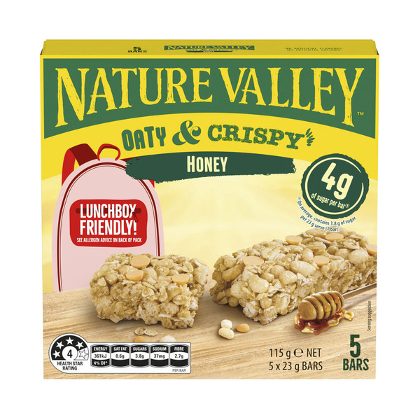 Nature Valley Oaty & Crispy Bar Honey