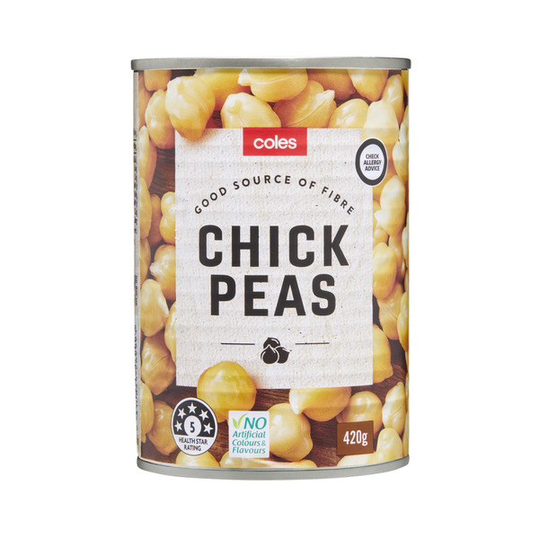 Coles Chick Peas | 420g