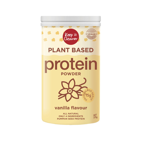 Keep It Cleaner Plant Based Protein Powder Vanilla 375g