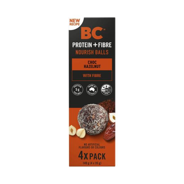 Snacks Nourish Balls Choc Hazelnut 4 pack