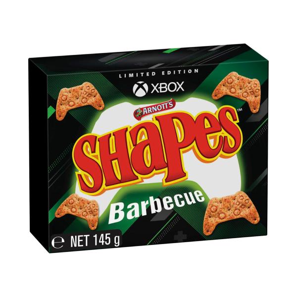 Buy Arnotts Shapes Crackers Limited Edition X-Box BBQ 145g | Coles