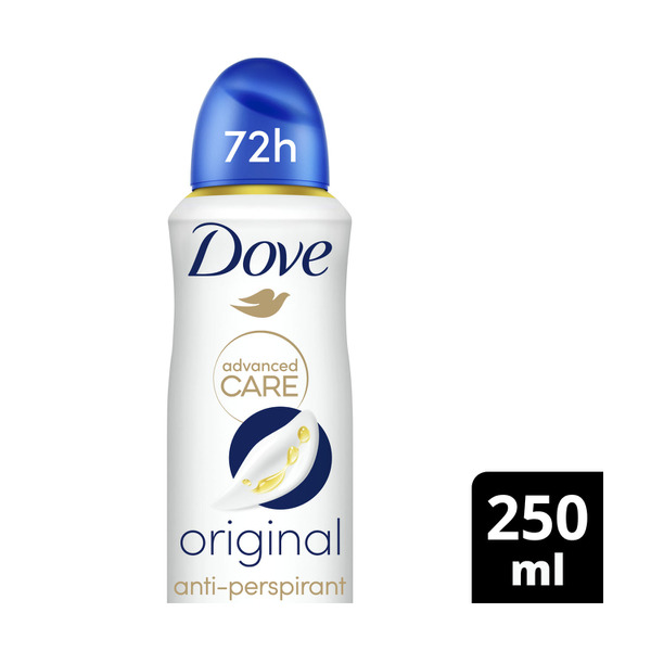 Dove Advanced Antiperspirant Aerosol Deodorant Original