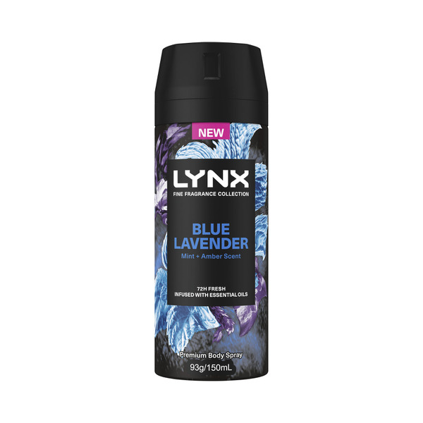 Lynx Aerosol Deodorant Blue Lavender