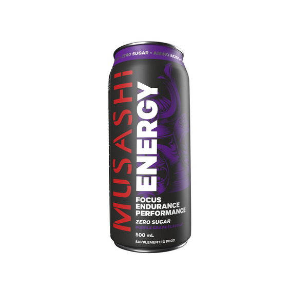 Musashi Energy Drink Purple Grape