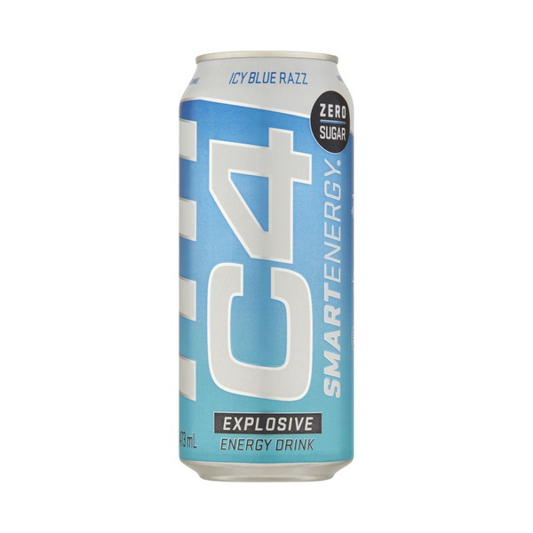 C4 Smart Energy Drink Icy Blue Razz