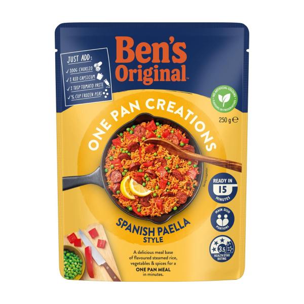 Ben's Original Rice Spanish Style Paella 250GRAM