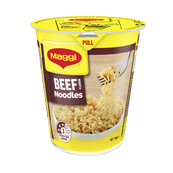 Maggi Instant Noodles Cup Beef Flavour