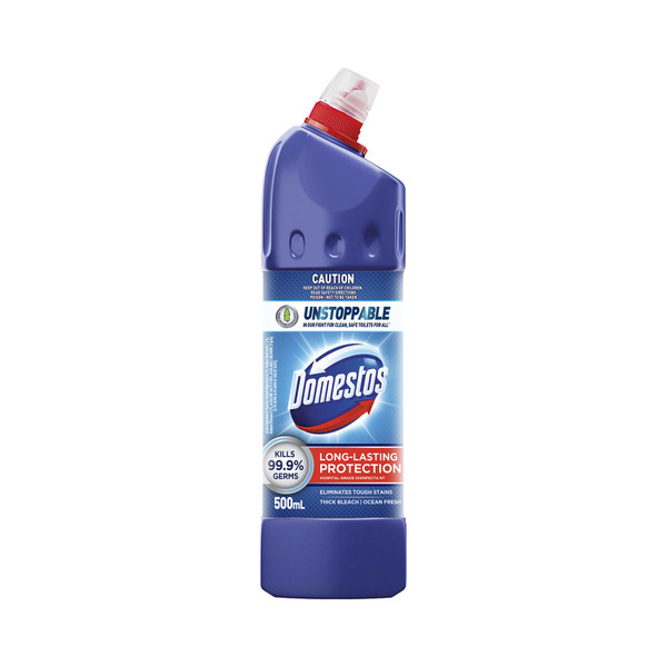 Buy Domestos Toilet Thick Bleach Ocean Fresh 500mL | Coles