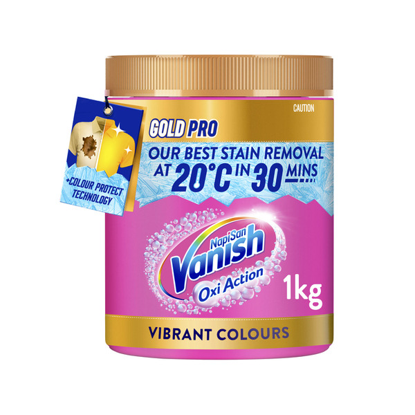 Vanish Napisan Gold Pro Multi Power Stain Remover Vibrant Colours