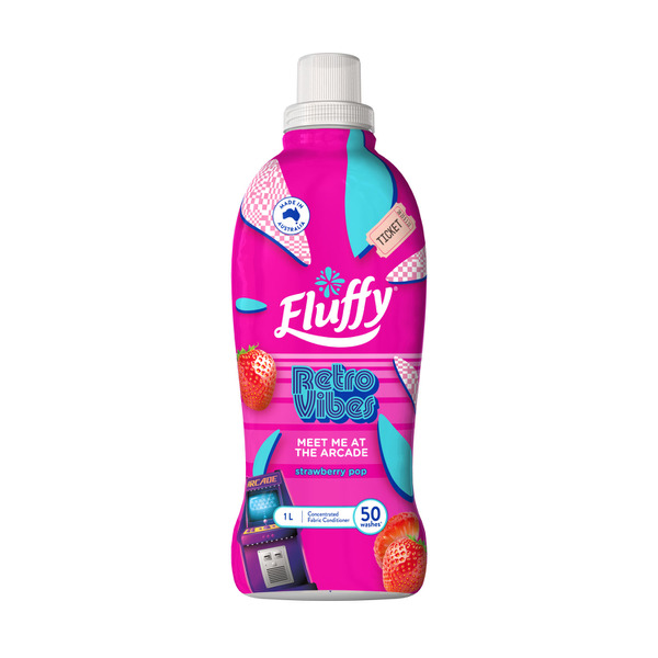 Fluffy Fabric Softener Conditioner Retro Vibes Meet Me At The Arcade 1L